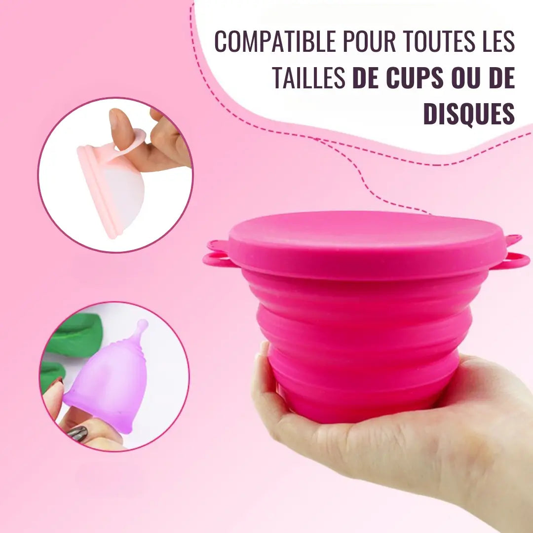 Esterilizador para disco / copa menstrual