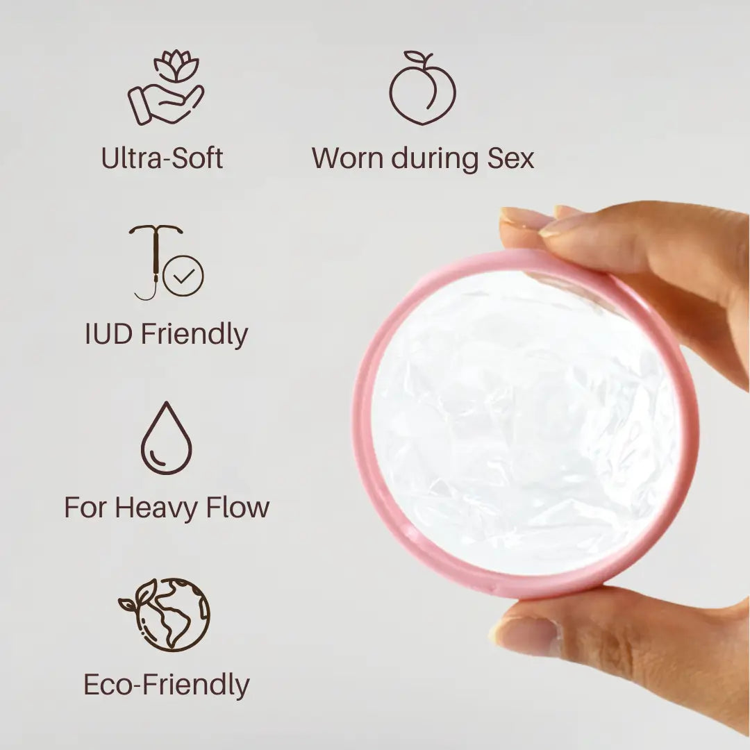 Disposable menstrual disc 