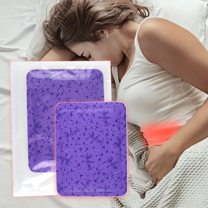 Menstrual heating patches for period pain