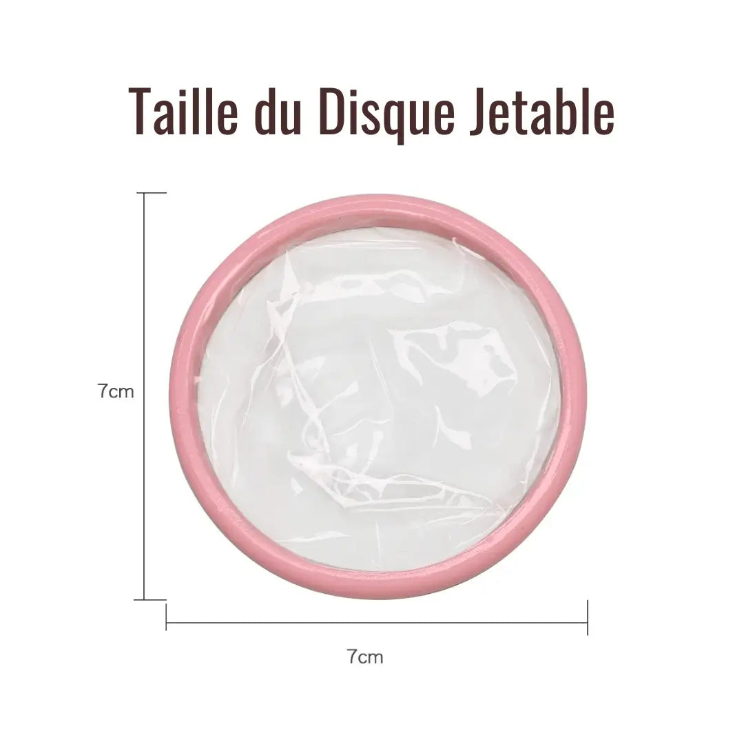 Disposable menstrual disc 